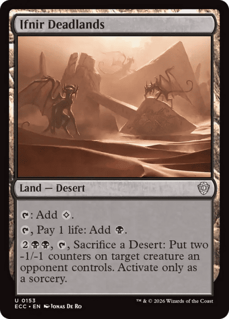 Ifnir Deadlands (153) — Lorwyn Eclipsed Commander