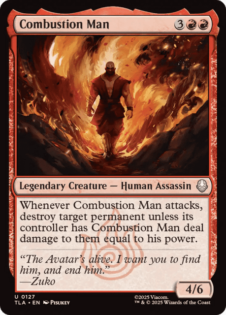 Combustion Man (127) — Avatar: The Last Airbender