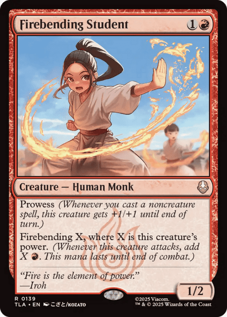 Firebending Student (139) — Avatar: The Last Airbender