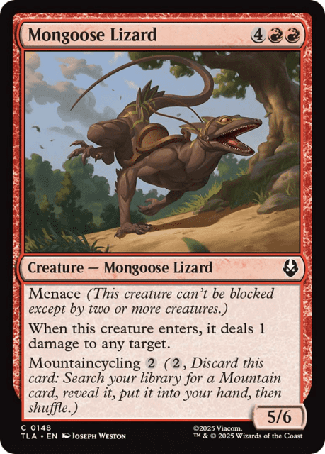 Mongoose Lizard (148) — Avatar: The Last Airbender