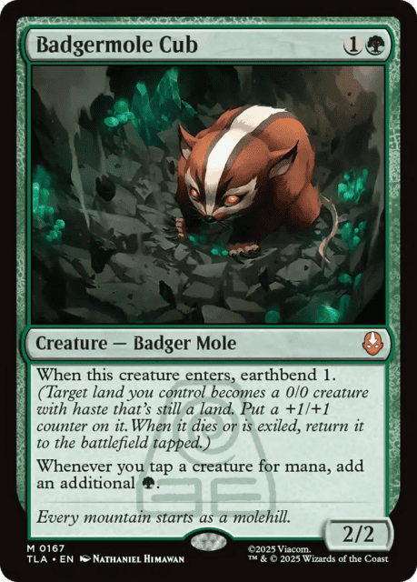 Badgermole Cub (167) — Avatar: The Last Airbender