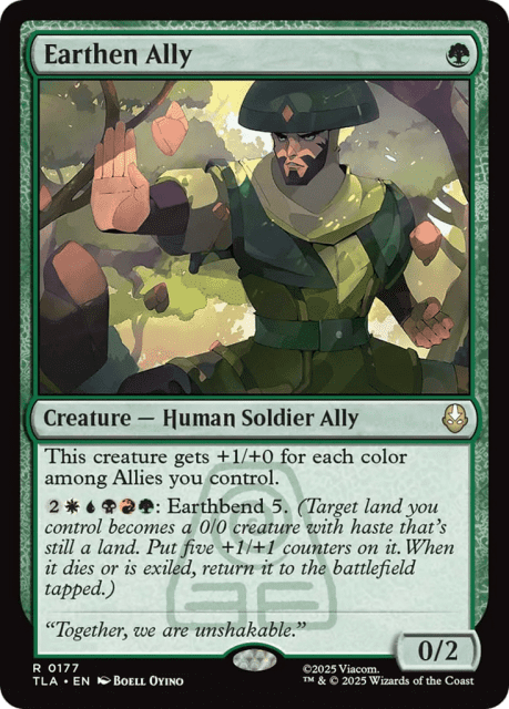 Earthen Ally (177) — Avatar: The Last Airbender
