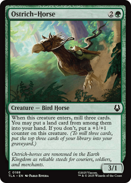Ostrich-Horse (188) — Avatar: The Last Airbender