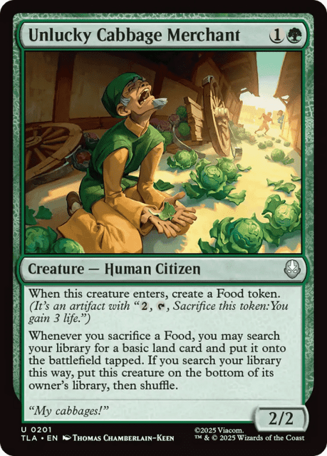 Unlucky Cabbage Merchant (201) — Avatar: The Last Airbender