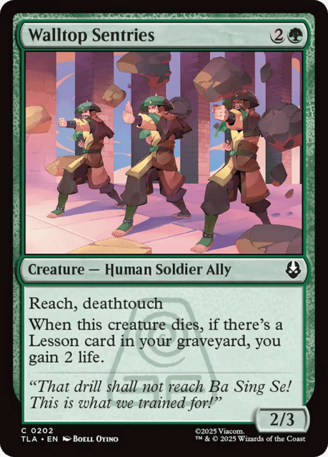 Walltop Sentries (202) — Avatar: The Last Airbender