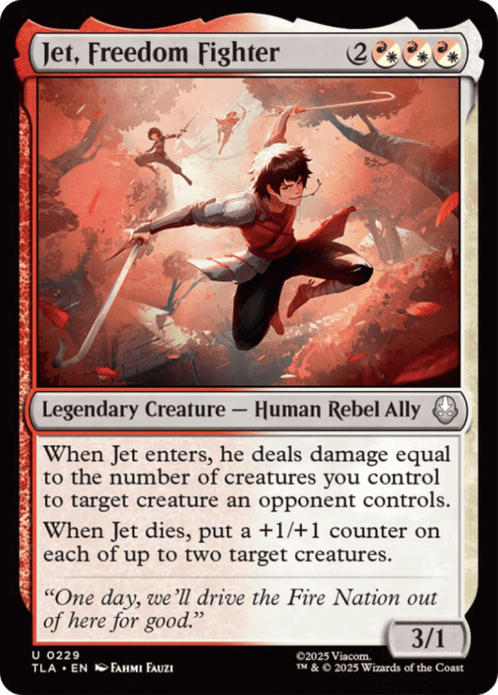 Jet, Freedom Fighter (229) — Avatar: The Last Airbender