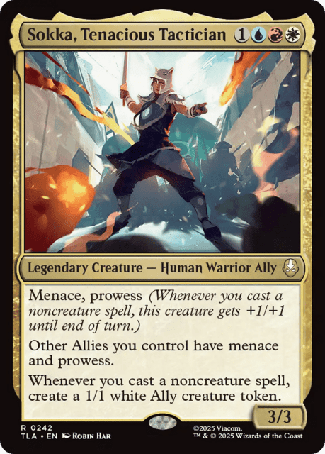 Sokka, Tenacious Tactician (242) — Avatar: The Last Airbender