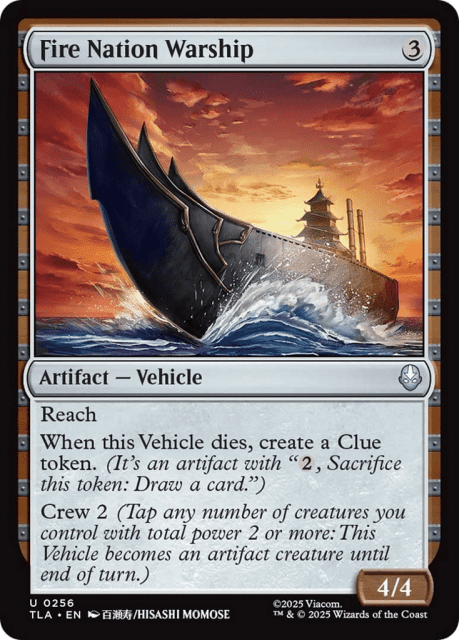 Fire Nation Warship (256) — Avatar: The Last Airbender