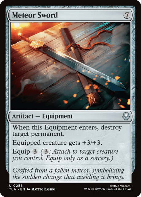 Meteor Sword (258) — Avatar: The Last Airbender