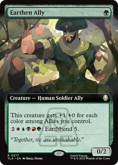 Earthen Ally (377) — Avatar: The Last Airbender