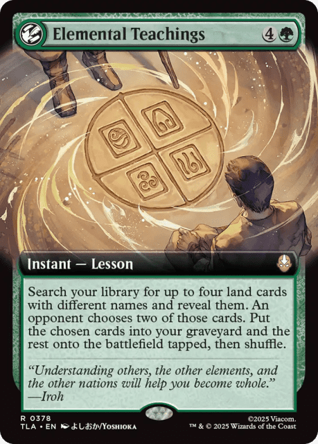 Elemental Teachings (378) — Avatar: The Last Airbender