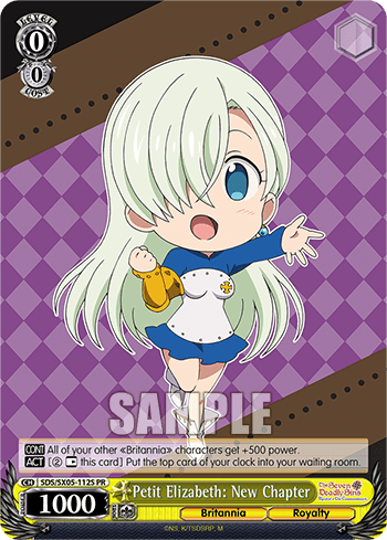 Petit Elizabeth: New Chapter (Holo) — The Seven Deadly Sins: Revival of The Commandments