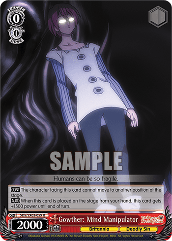 Gowther: Mind Manipulator — The Seven Deadly Sins