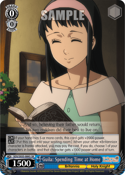Guila: Spending Time at Home (Holo) — The Seven Deadly Sins