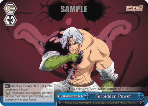 Forbidden Power — The Seven Deadly Sins