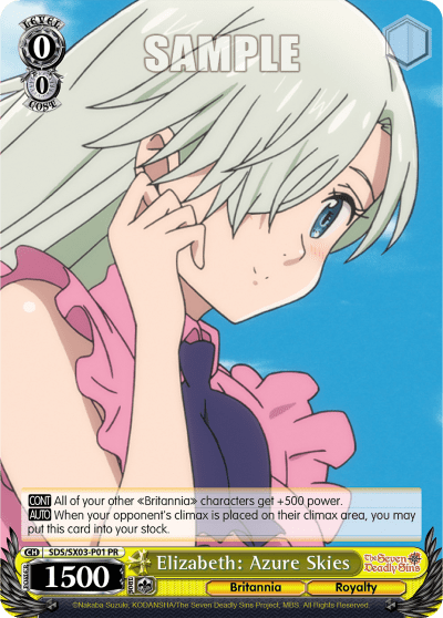 Elizabeth: Azure Skies — The Seven Deadly Sins