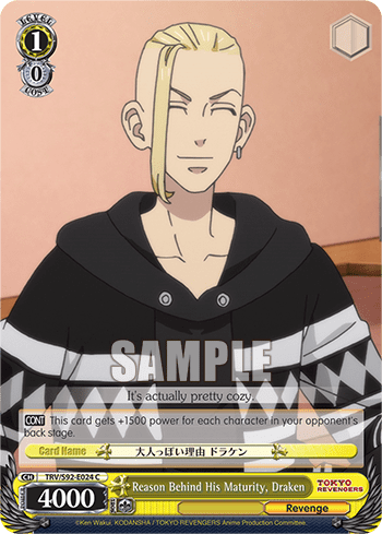 Reason Behind His Maturity, Draken — Tokyo Revengers