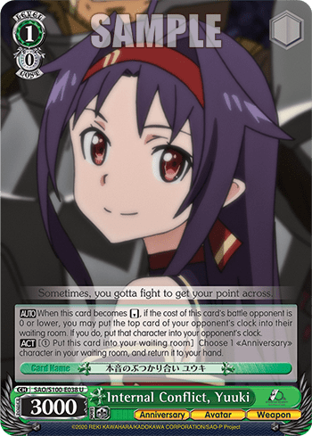 Internal Conflict, Yuuki — Animation Sword Art Online 10th Anniversary