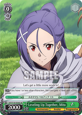 Leveling Up Together, Mito (Holo) — Animation Sword Art Online 10th Anniversary