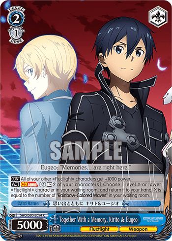 Together With a Memory, Kirito & Eugeo — Sword Art Online -Alicization- Vol.2