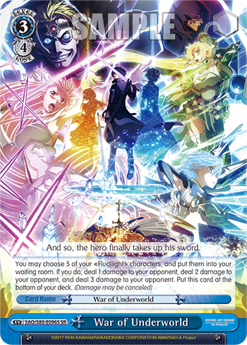 War of Underworld (Holo) — Sword Art Online -Alicization- Vol.2
