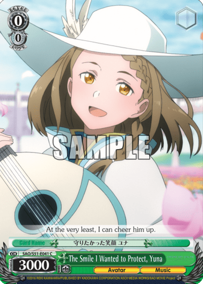 The Smile I Wanted to Protect, Yuna — Sword Art Online The Movie – Ordinal Scale –