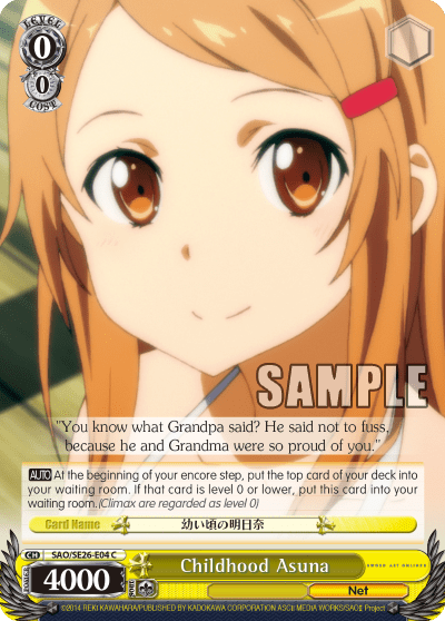 Childhood Asuna — [EX] Sword Art Online Ⅱ Vol.2
