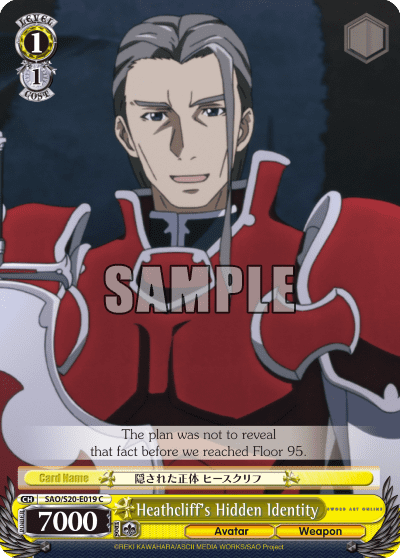 Heathcliff's Hidden Identity — Sword Art Online