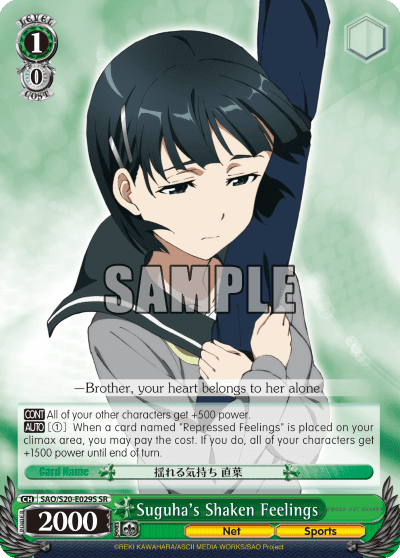Suguha's Shaken Feelings (Holo) — Sword Art Online