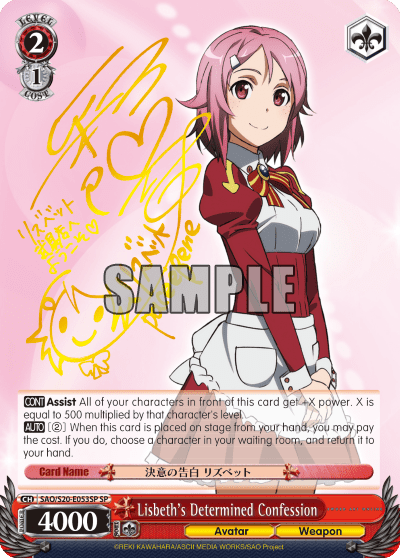 Lisbeth's Determined Confession — Sword Art Online