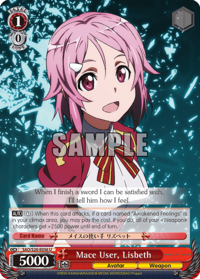 Mace User, Lisbeth — Sword Art Online