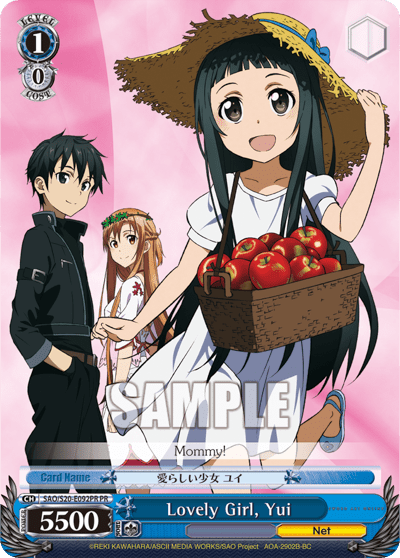 Lovely Girl, Yui — PR Card 【Schwarz Side】