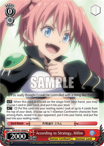 According to Strategy, Milim — That Time I Got Reincarnated as a Slime Vol.3