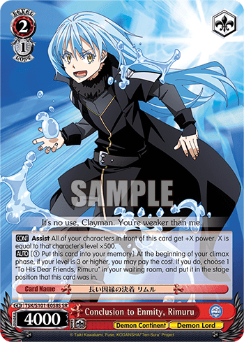 Conclusion to Enmity, Rimuru (Holo) — That Time I Got Reincarnated as a Slime Vol.3