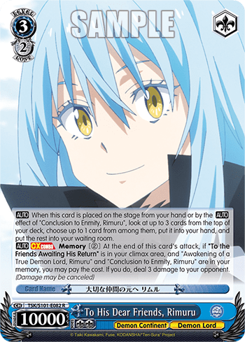 To His Dear Friends, Rimuru — That Time I Got Reincarnated as a Slime Vol.3