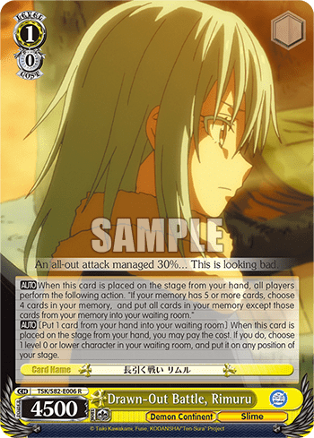 Drawn-Out Battle, Rimuru — That Time I Got Reincarnated as a Slime Vol.2