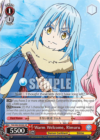Warm Welcome, Rimuru (Holo) — That Time I Got Reincarnated as a Slime Vol.2