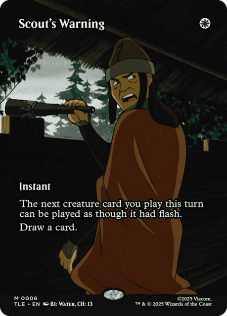 Scout's Warning (6) — Avatar: The Last Airbender Eternal