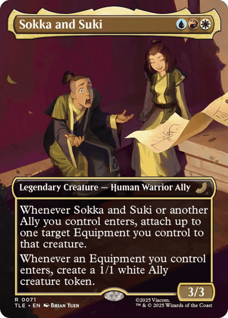 Sokka and Suki (71) — Avatar: The Last Airbender Eternal