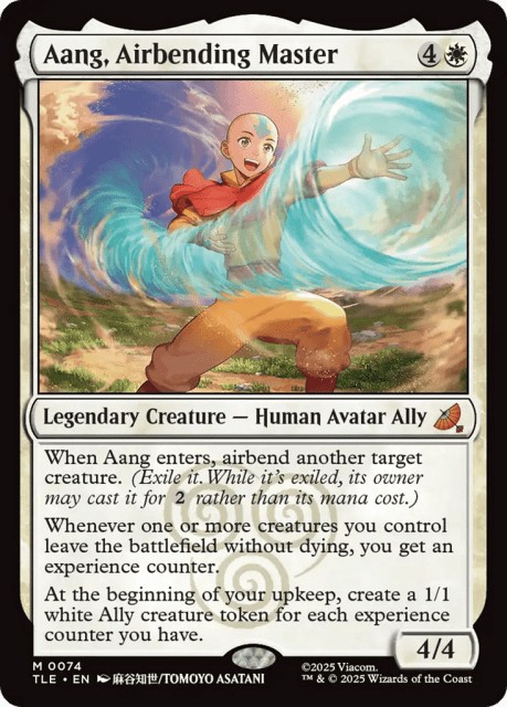 Aang, Airbending Master (74) — Avatar: The Last Airbender Eternal