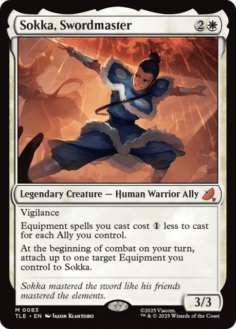Sokka, Swordmaster (83) — Avatar: The Last Airbender Eternal