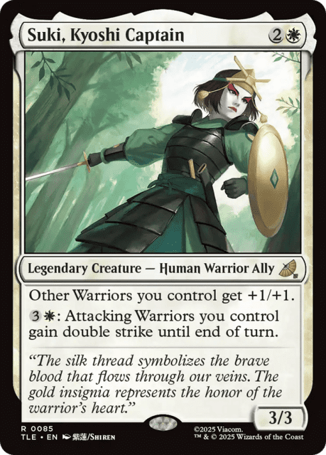 Suki, Kyoshi Captain (85) — Avatar: The Last Airbender Eternal