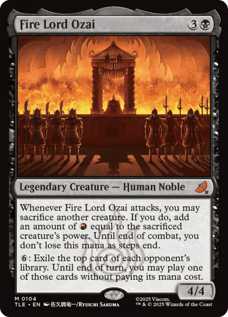 Fire Lord Ozai (104) — Avatar: The Last Airbender Eternal