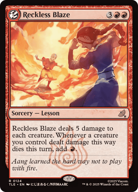 Reckless Blaze (124) — Avatar: The Last Airbender Eternal