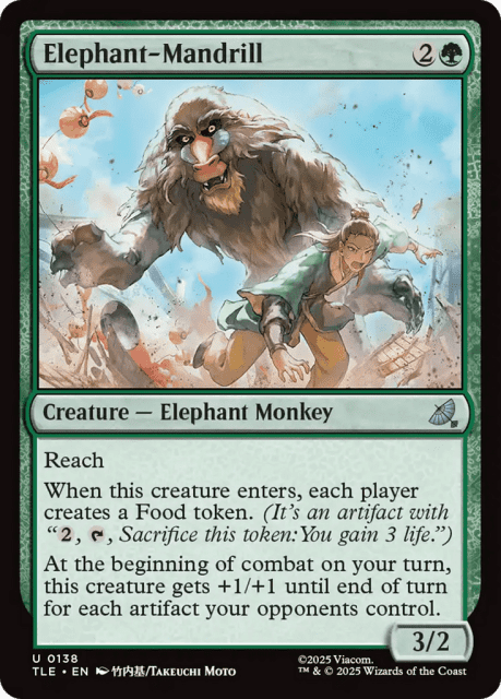 Elephant-Mandrill (138) — Avatar: The Last Airbender Eternal