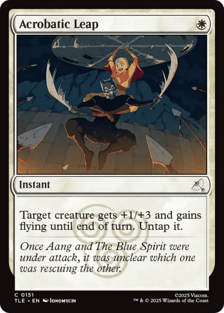 Acrobatic Leap (151) — Avatar: The Last Airbender Eternal