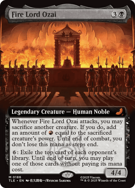 Fire Lord Ozai (186) — Avatar: The Last Airbender Eternal