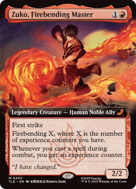 Zuko, Firebending Master (200) — Avatar: The Last Airbender Eternal