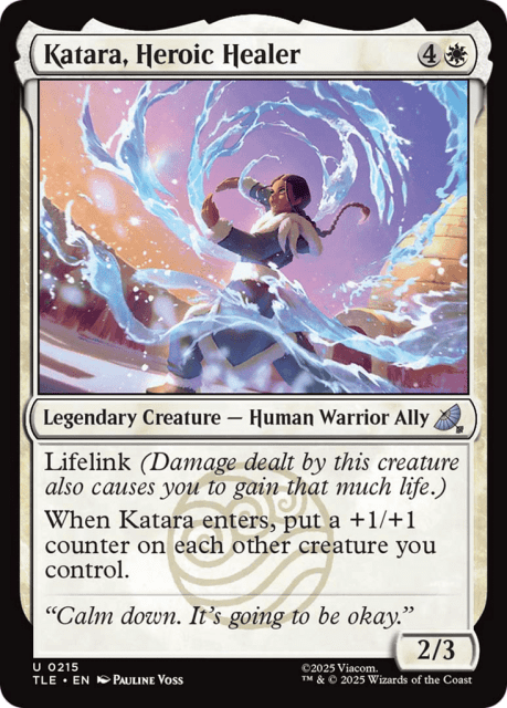 Katara, Heroic Healer (215) — Avatar: The Last Airbender Eternal