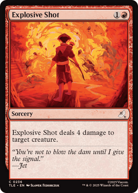 Explosive Shot (236) — Avatar: The Last Airbender Eternal